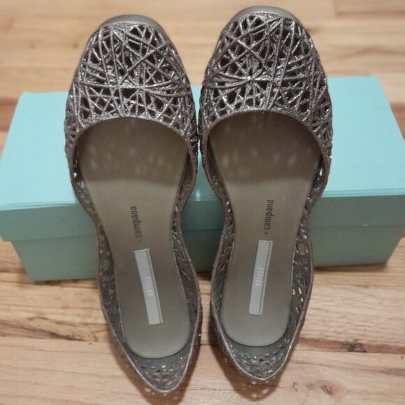 Sparkly Oka B Ballet Flats: NEW! - Picture 3 of 9